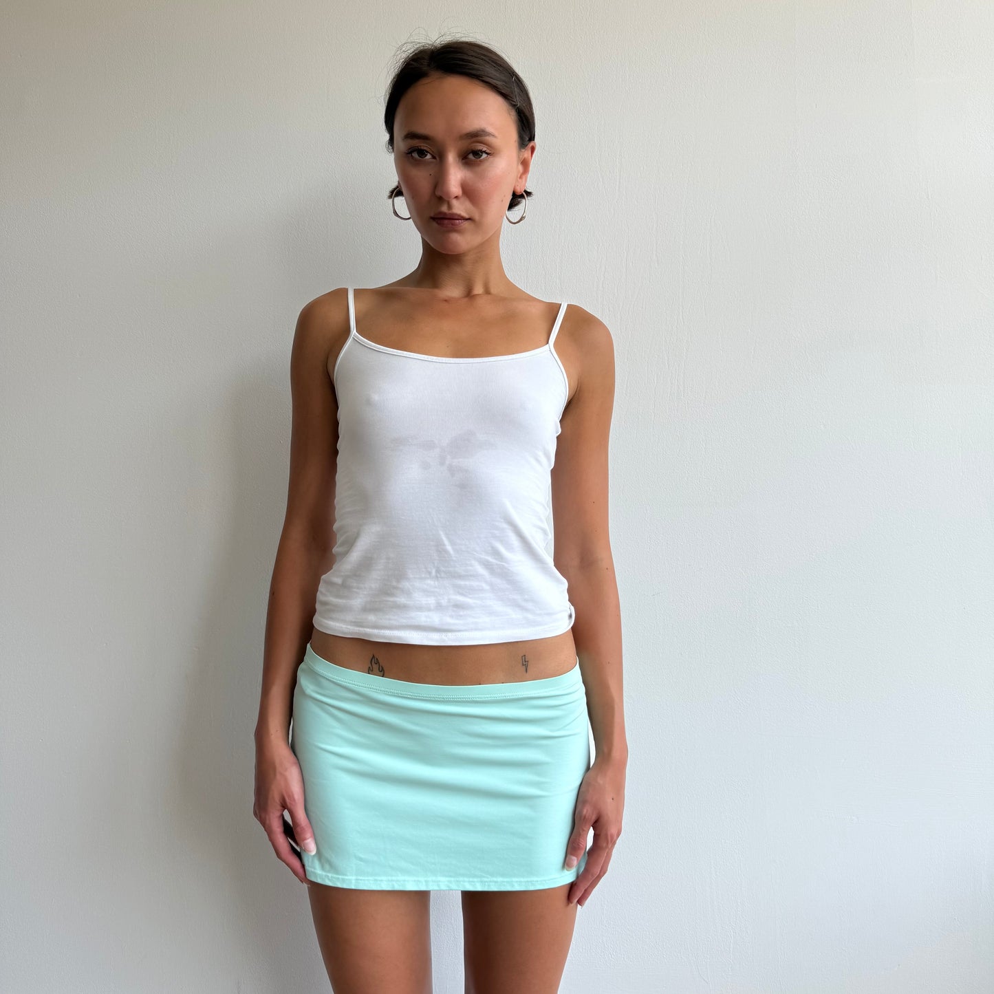 Turquoise Calvin Klein swim skirt - Size S