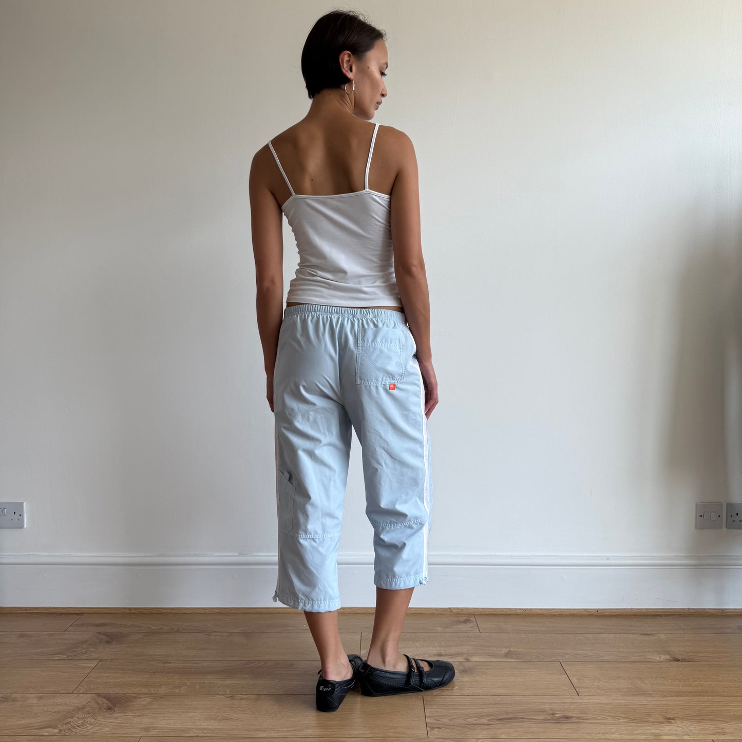 Baby blue Nike capris - Size S
