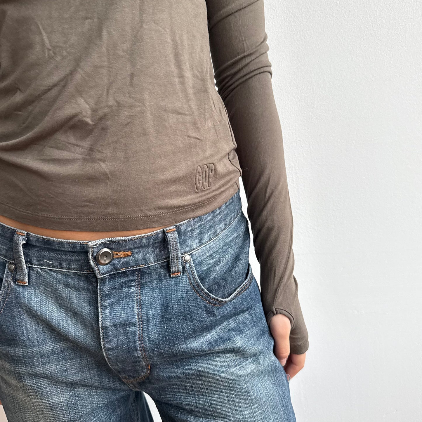 Cop Copine zip top - Size S