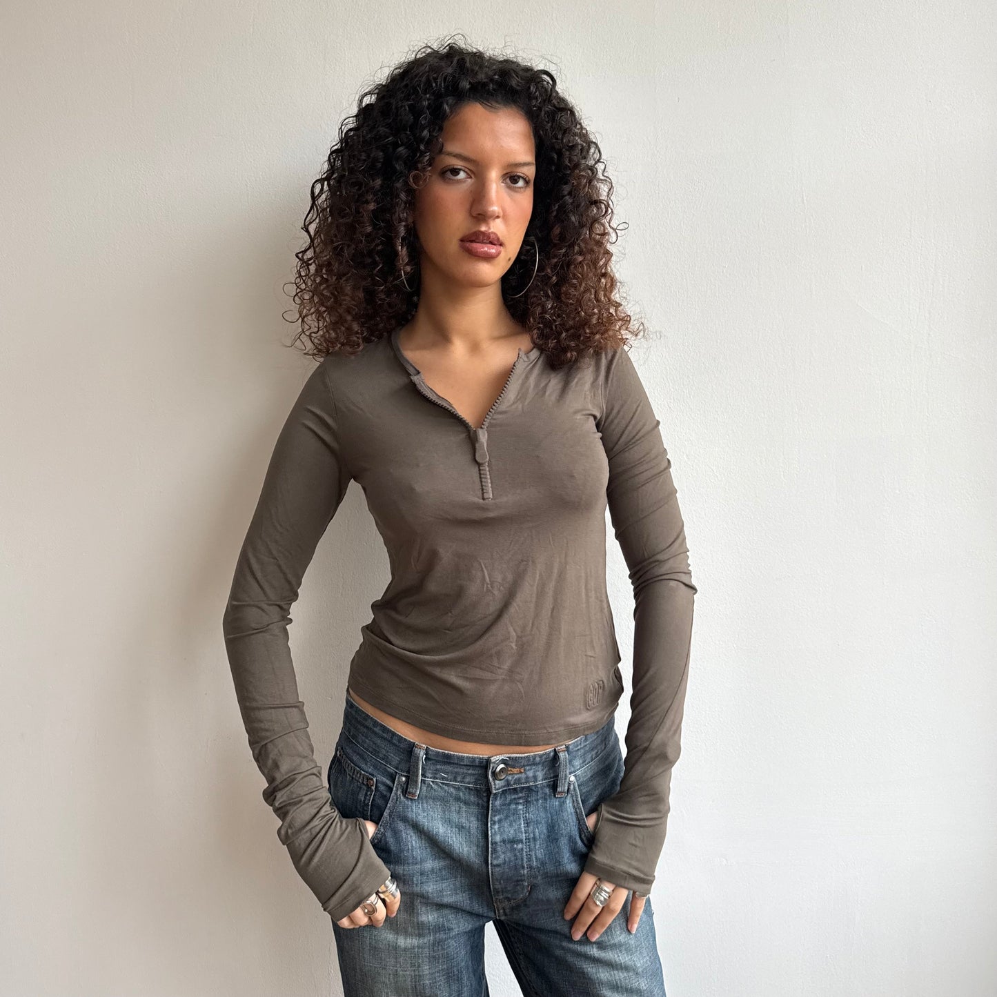 Cop Copine zip top - Size S