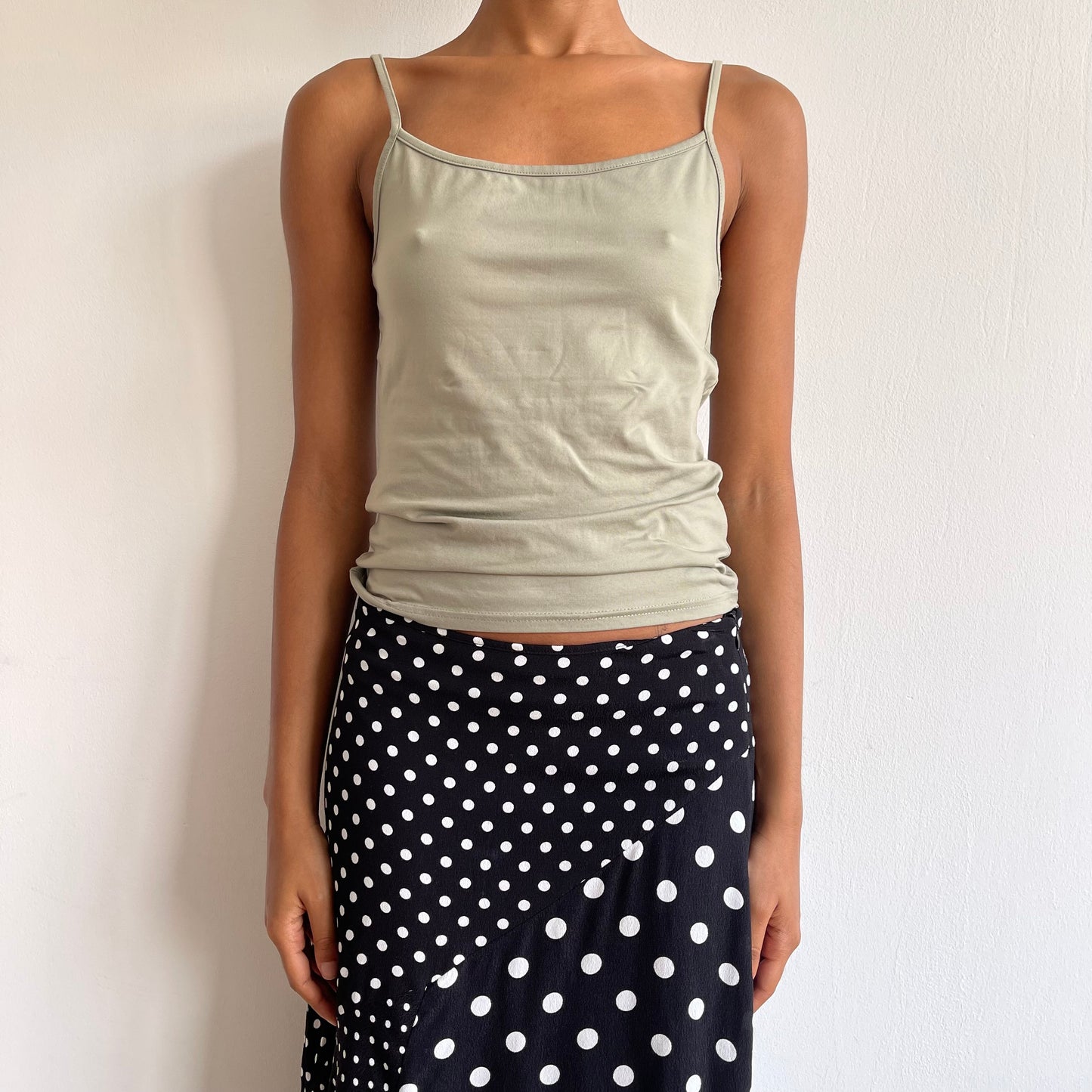 Light khaki cami - Size S