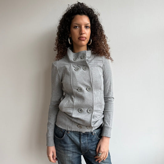 Grey peacoat jumper - Size M