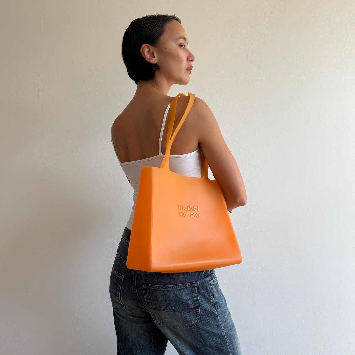 Orange jelly bag - One Size
