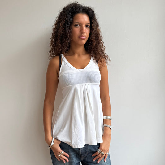 Cop Copine White cami top - Size S