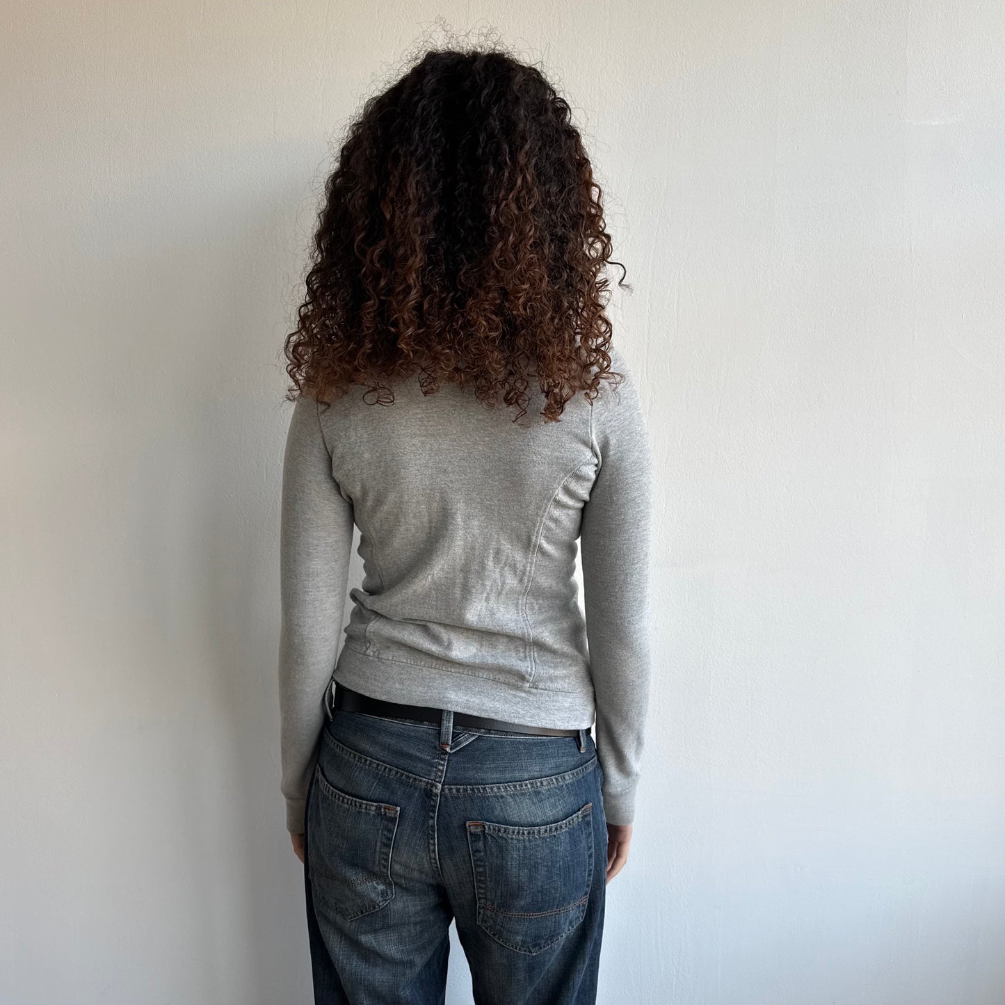 Grey peacoat jumper - Size S