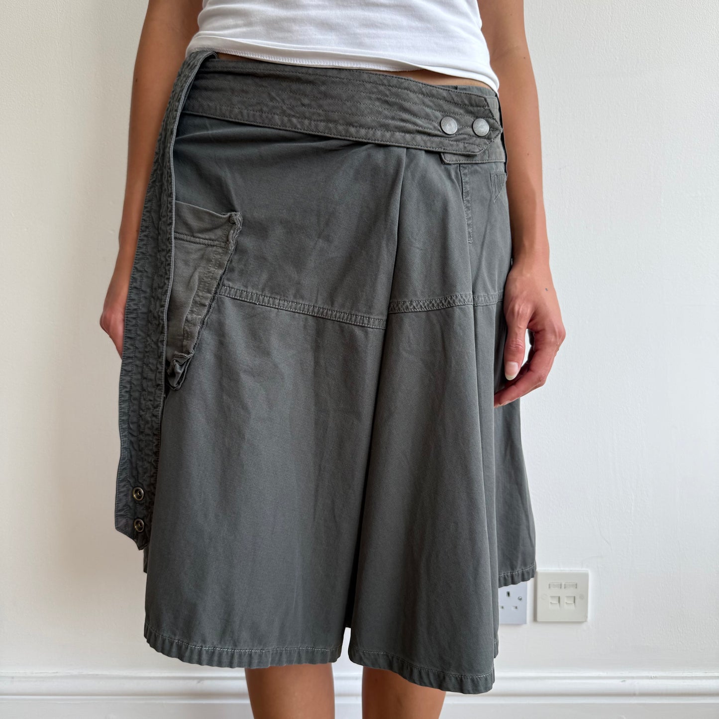 Khaki Diesel cargo skirt - Size S