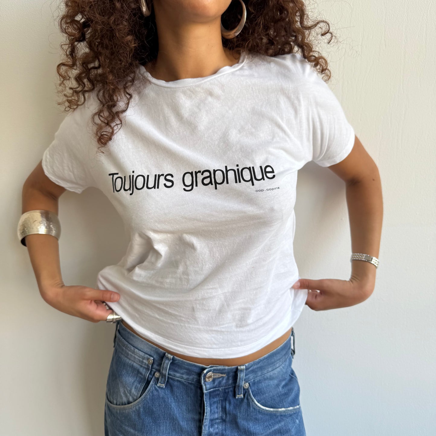 Cop Copine graphic tee - Size S