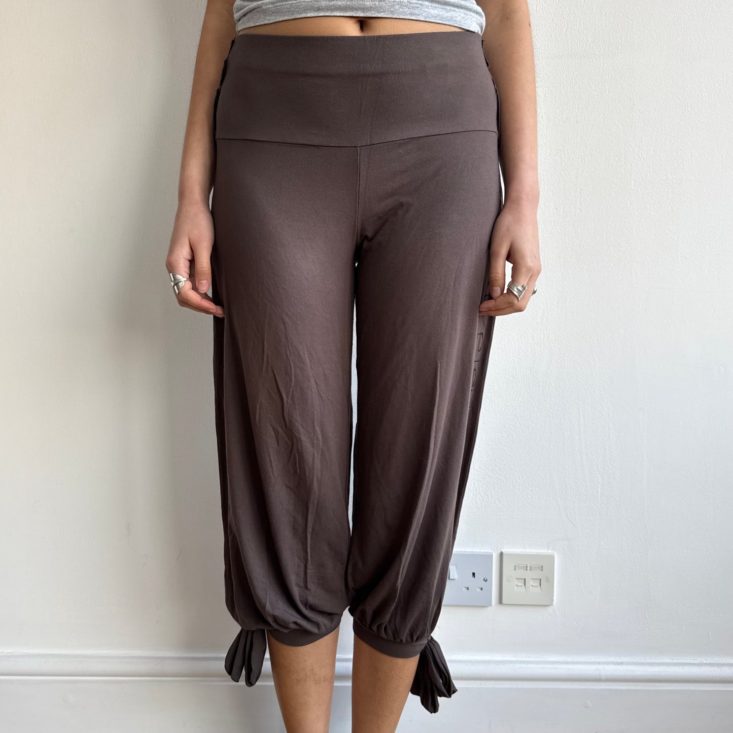 Brown Cop Copine harem pants - Size S