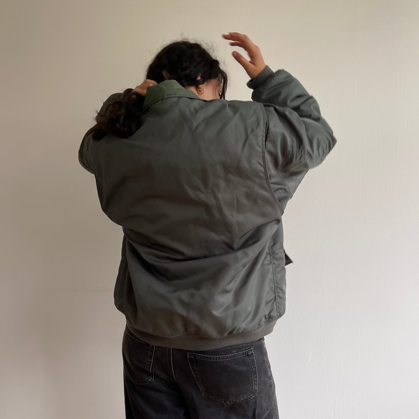 Khaki SCOTT bomber - Size XL