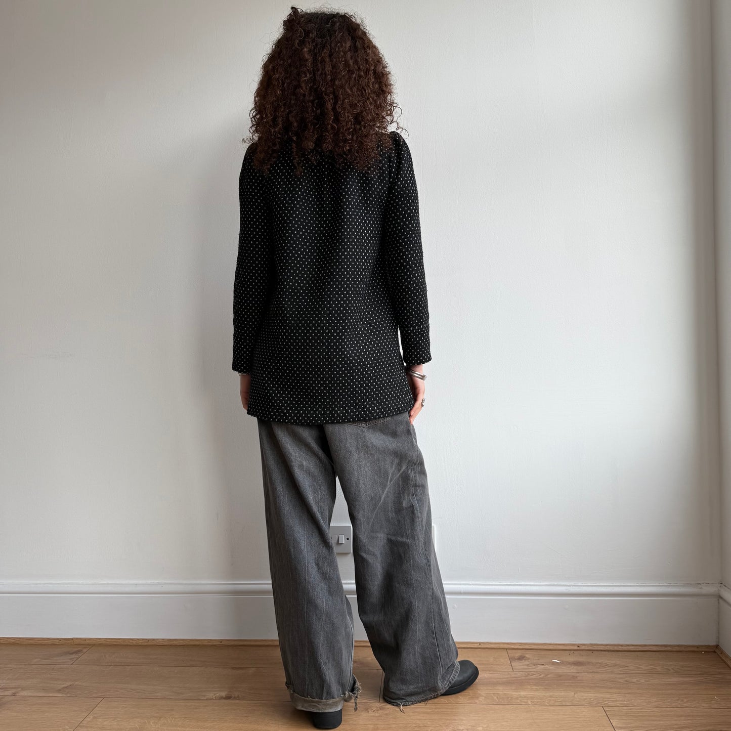 Polka dot coat - Size XS + S