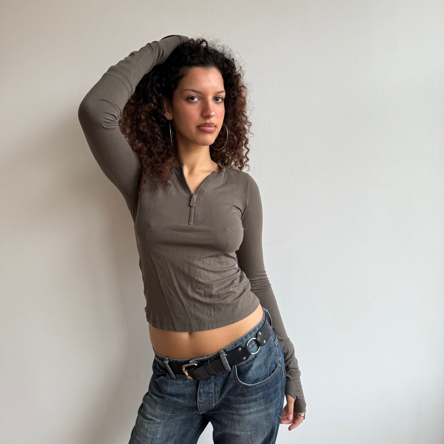 Cop Copine zip top - Size S