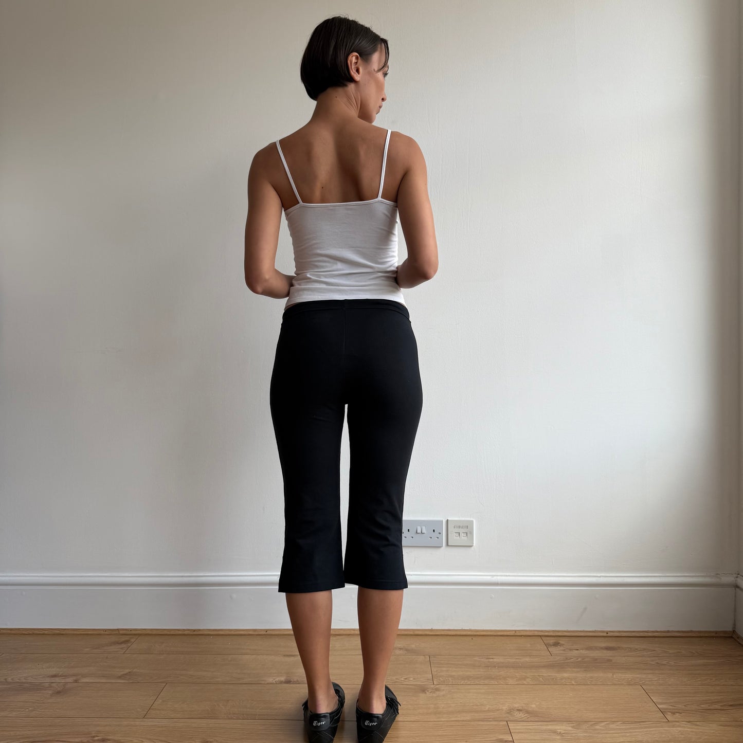 Reebok black capris - Size S