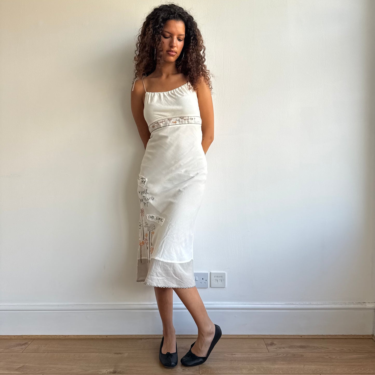 Cop Copine graphic maxi dress - Size S