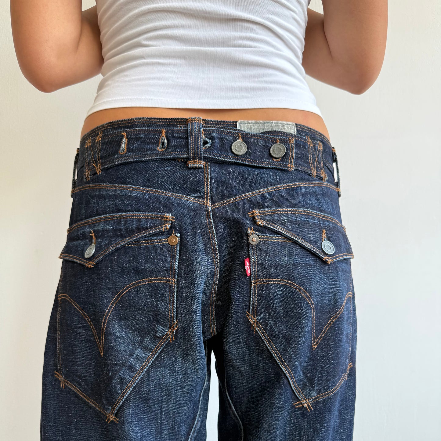 Levi’s Engineered dark wash button jeans - Size 33x34