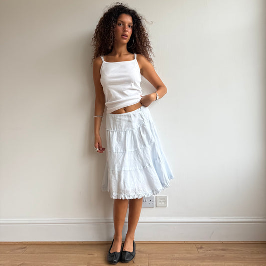 Calvin Klein blue skirt - Size S