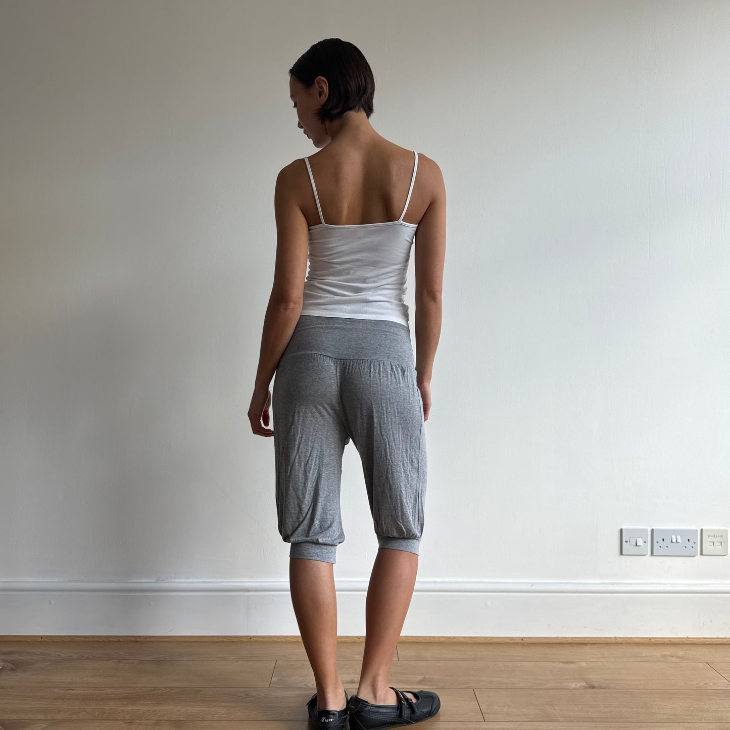 Grey bubble harem pants - Size S