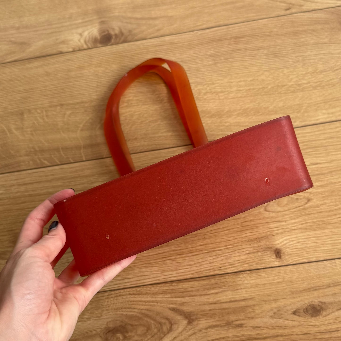 Orange D&G jelly bag - One Size