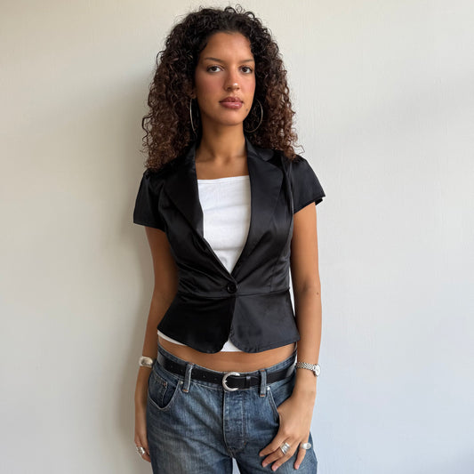 Satin waistcoat  - Size S