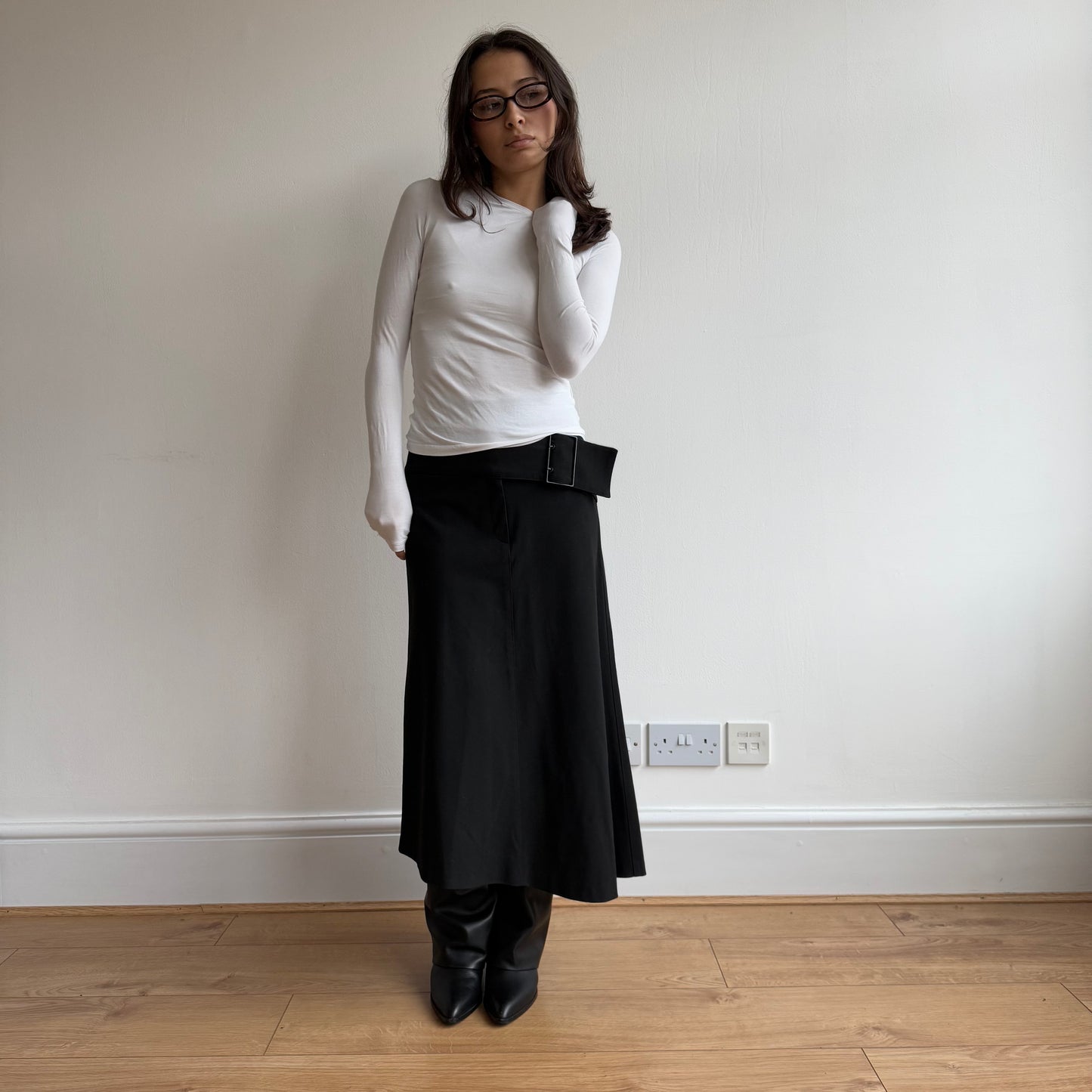 Cop Copine belt skirt - Size S