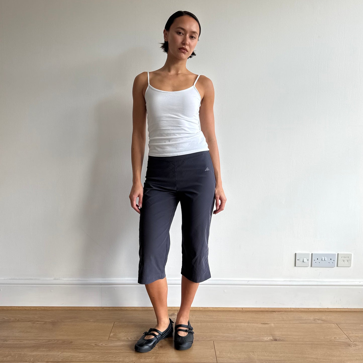 Navy Adidas 3/4 capris - Size XS + S
