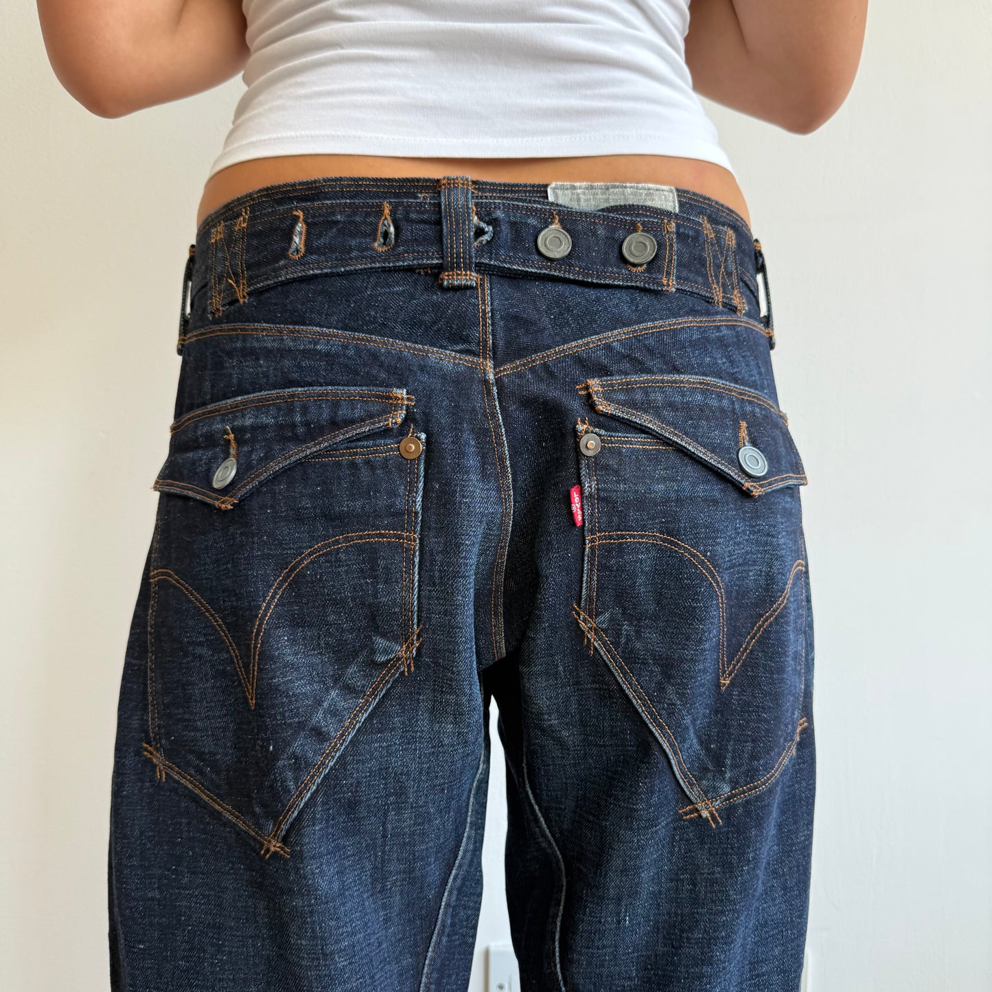 Levi’s Engineered dark wash button jeans - Size 33x34