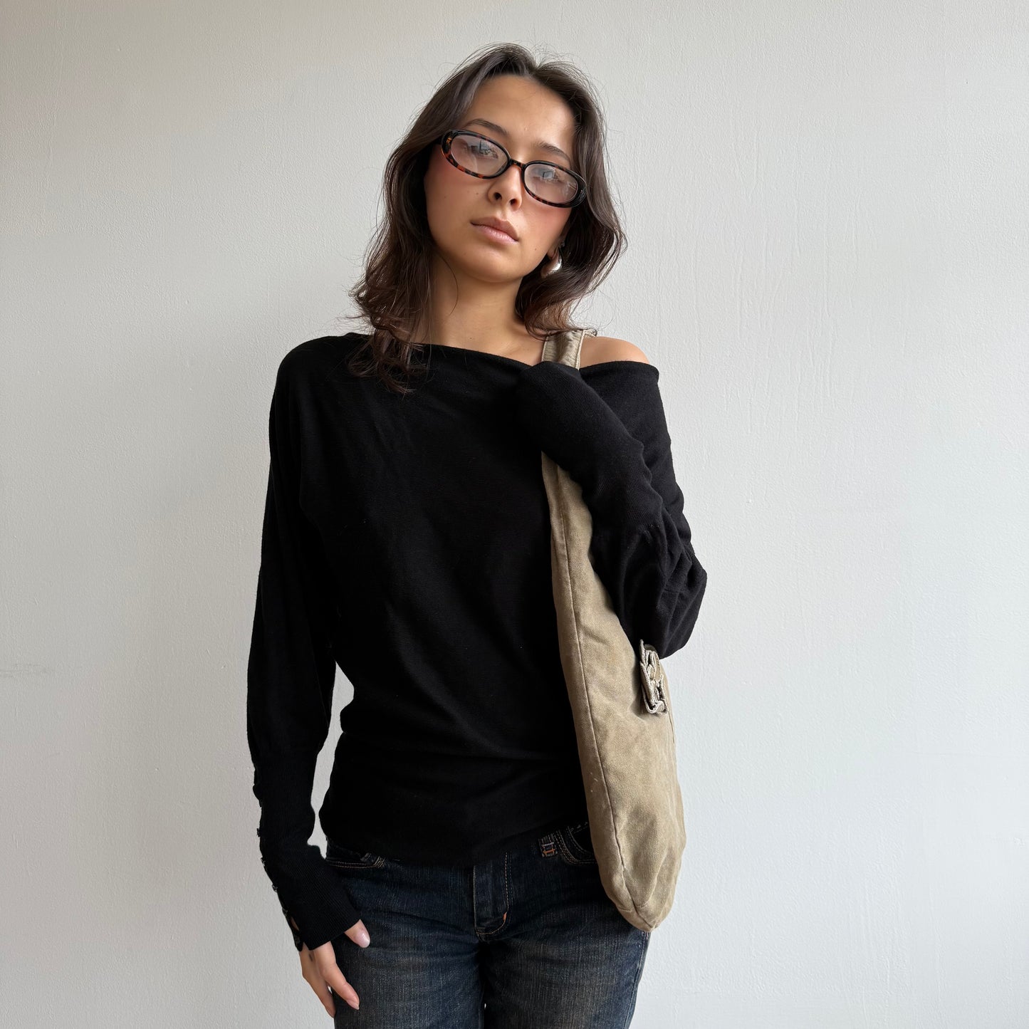 Flower shoulder bag - OS
