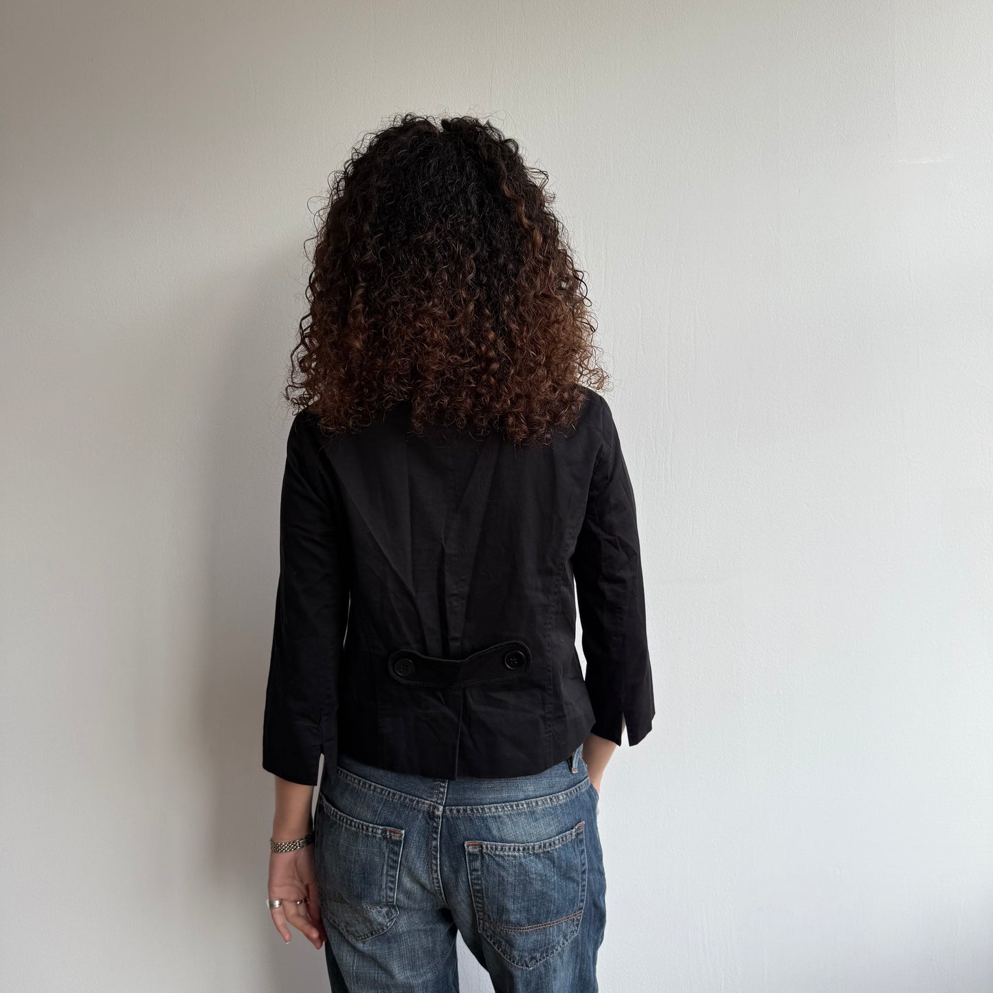 Black swing jacket - Size S