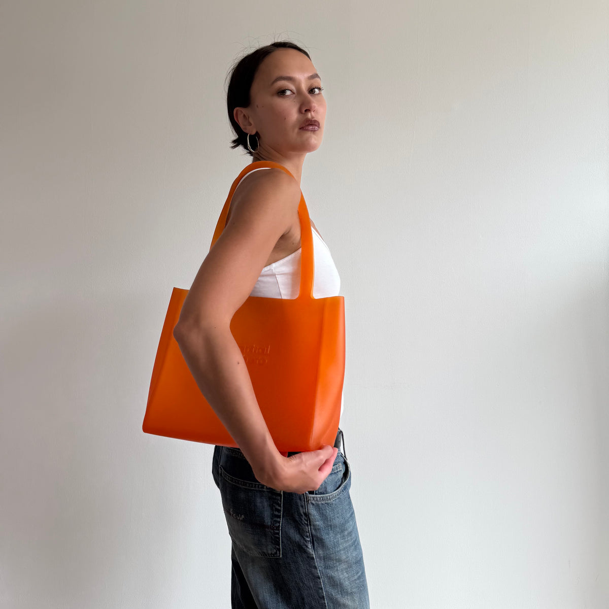 Orange jelly bag - One Size