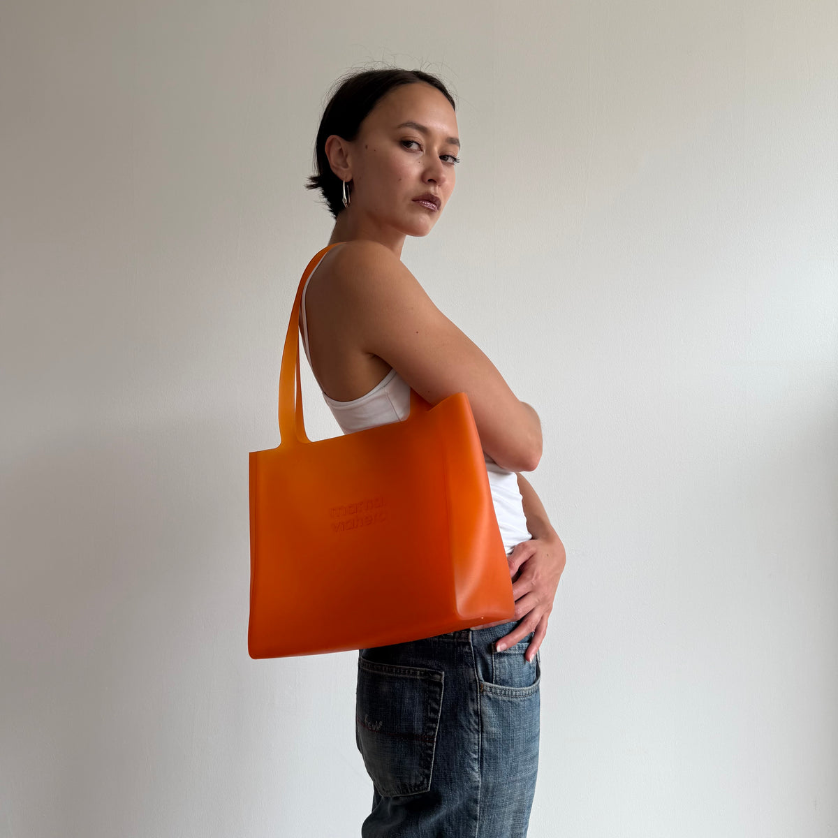 Orange jelly bag - One Size