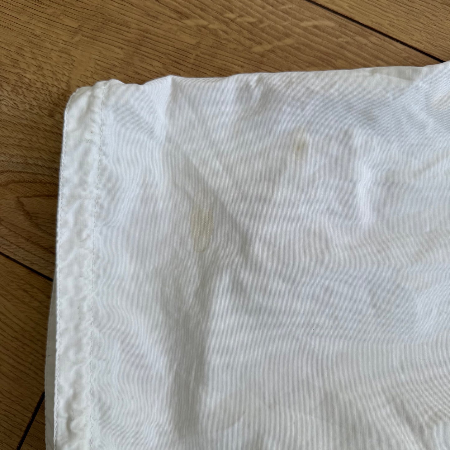 White Adidas cargo capris - Size M