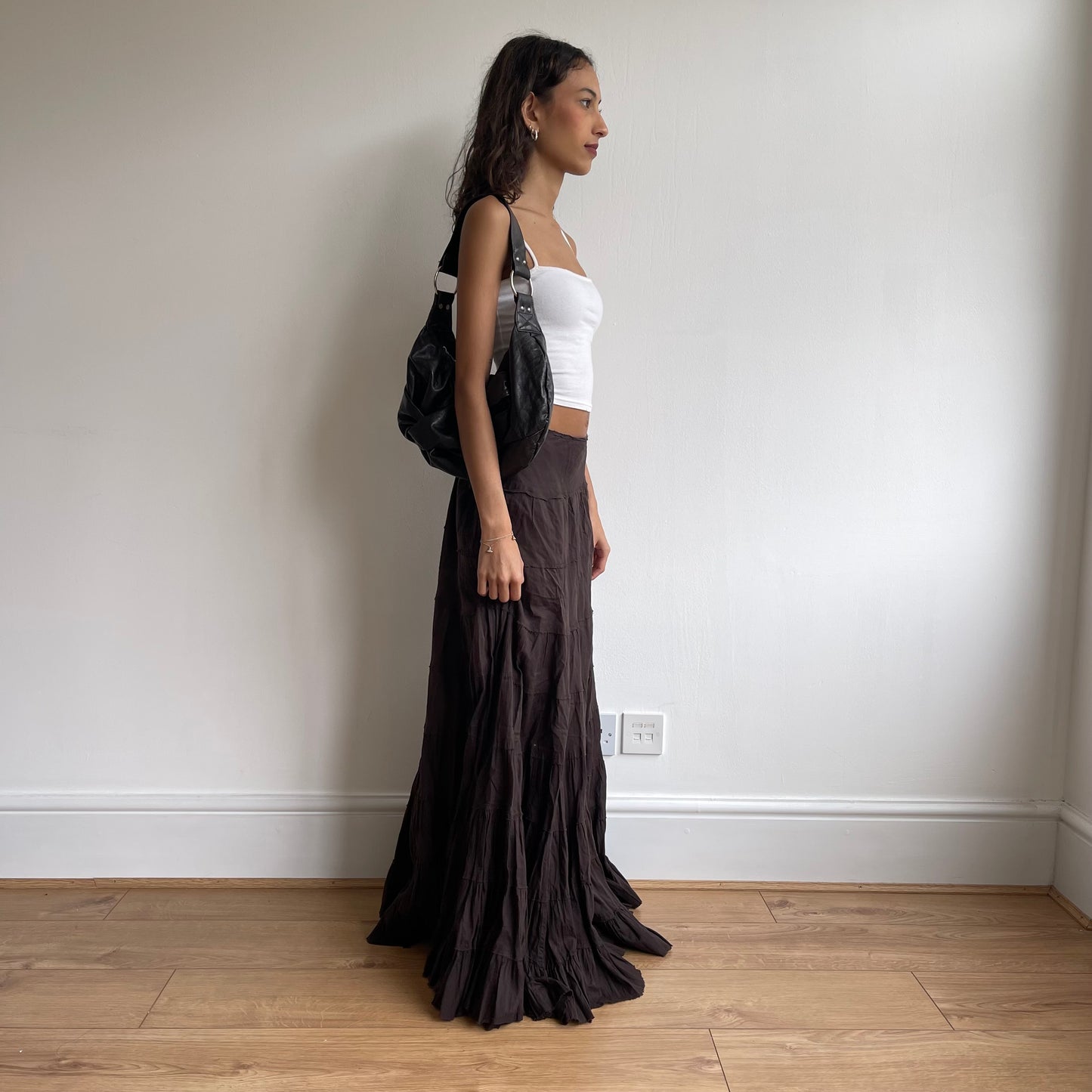 Brown rara maxi skirt - Size M