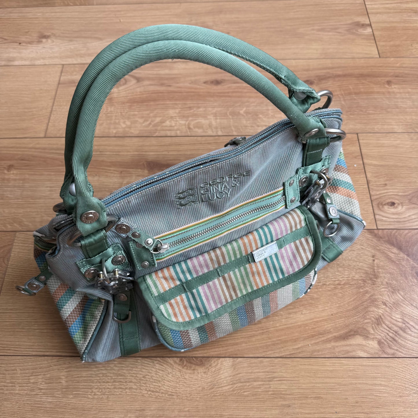 GG&L striped bag - One Size