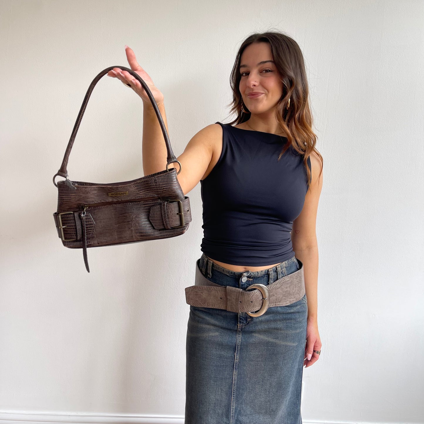 Morgan de toi buckle bag