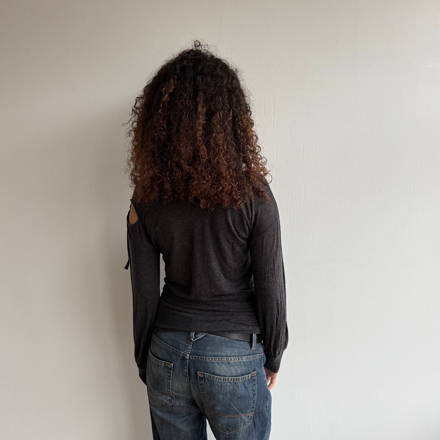 Charcoal Cop Copine knit - Size S + M