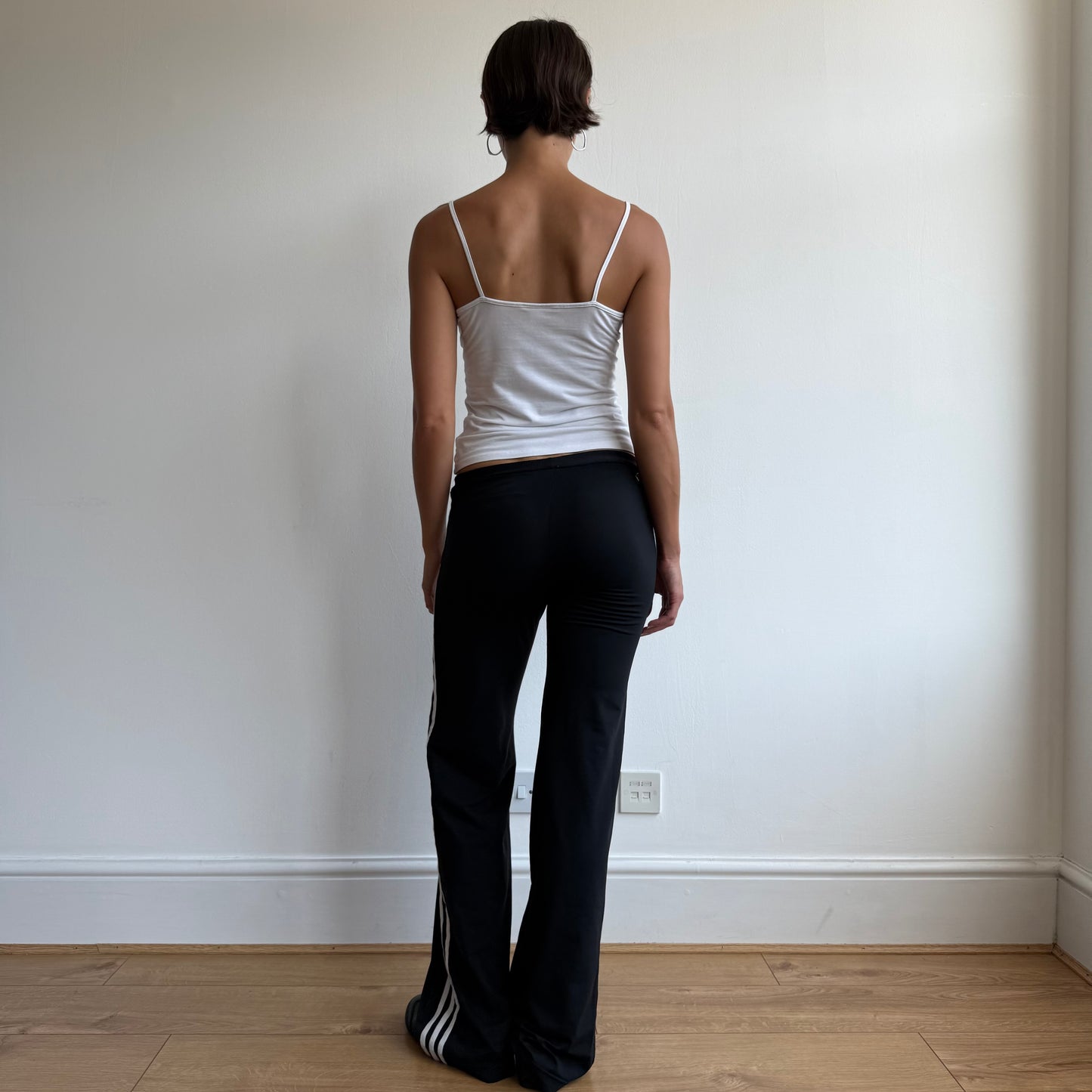 Black Adidas o-ring yoga pants - Size S