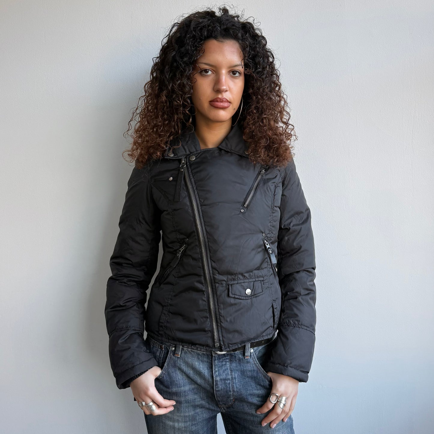 Miss Sixty asymmetric puffer - Size M