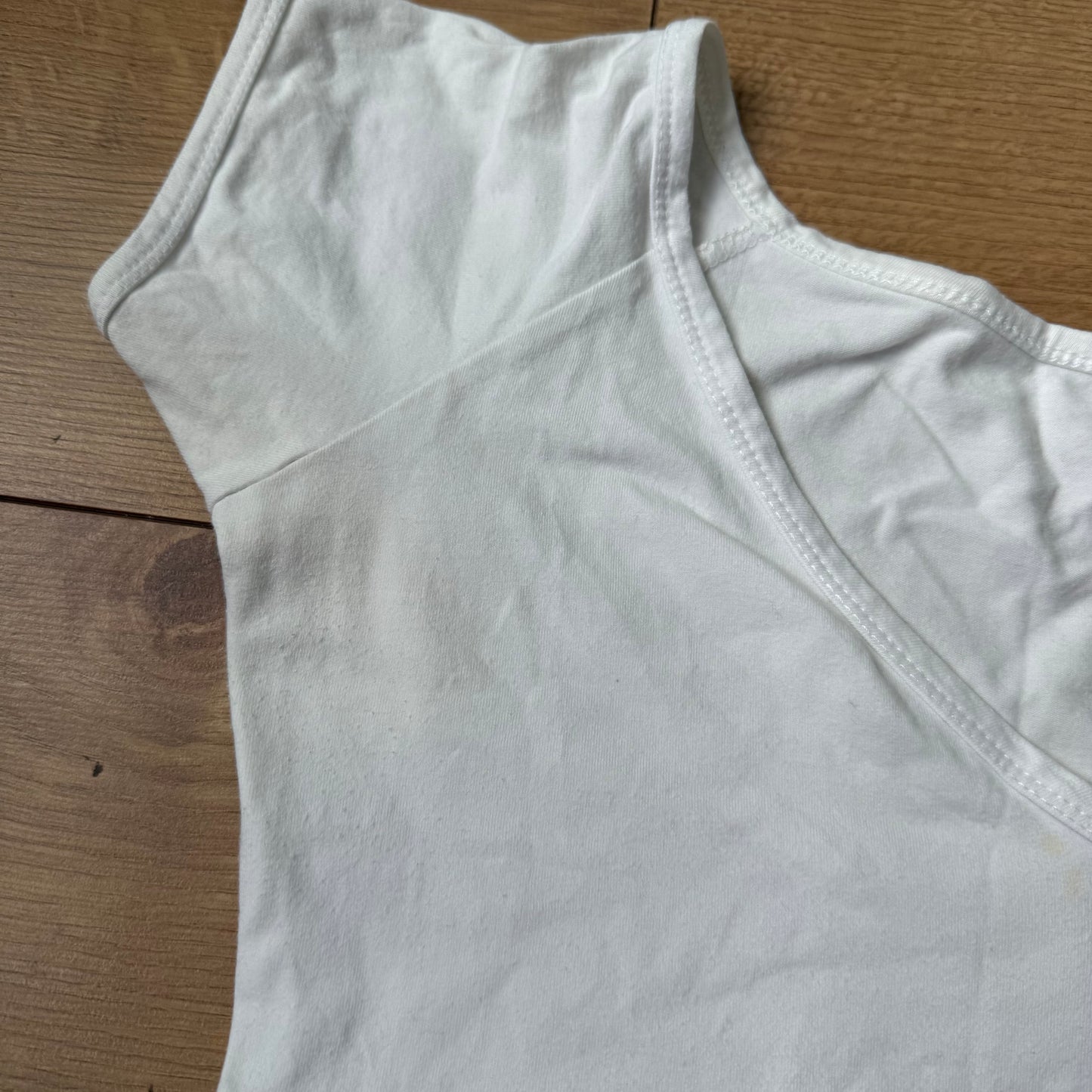 White wrap t-shirt - Size XS