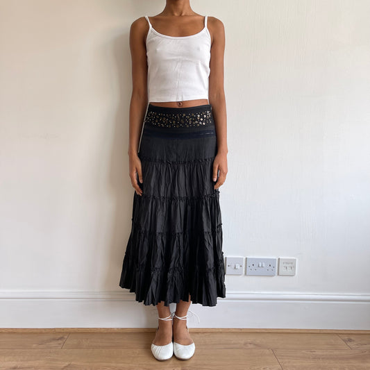 Sequin maxi skirt - Size S