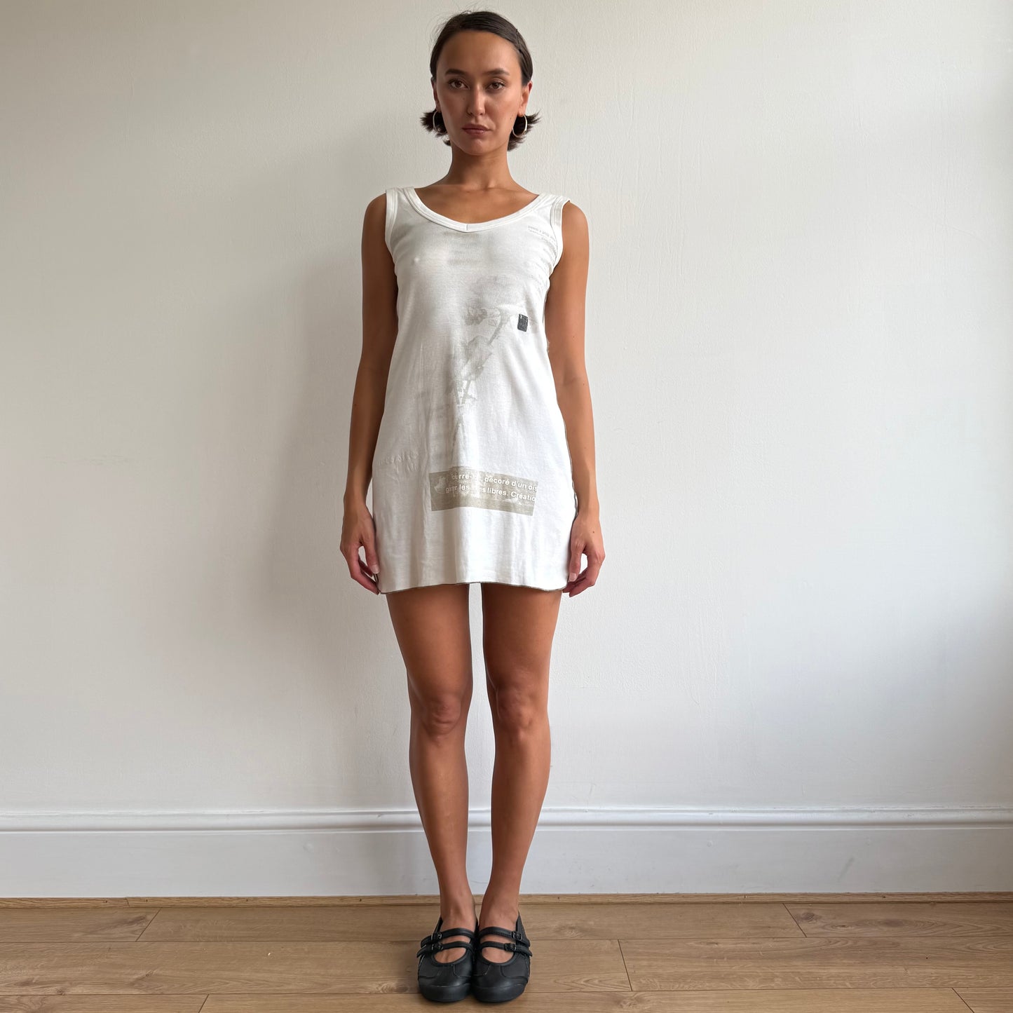 Cop Copine graphic mini dress - Size M