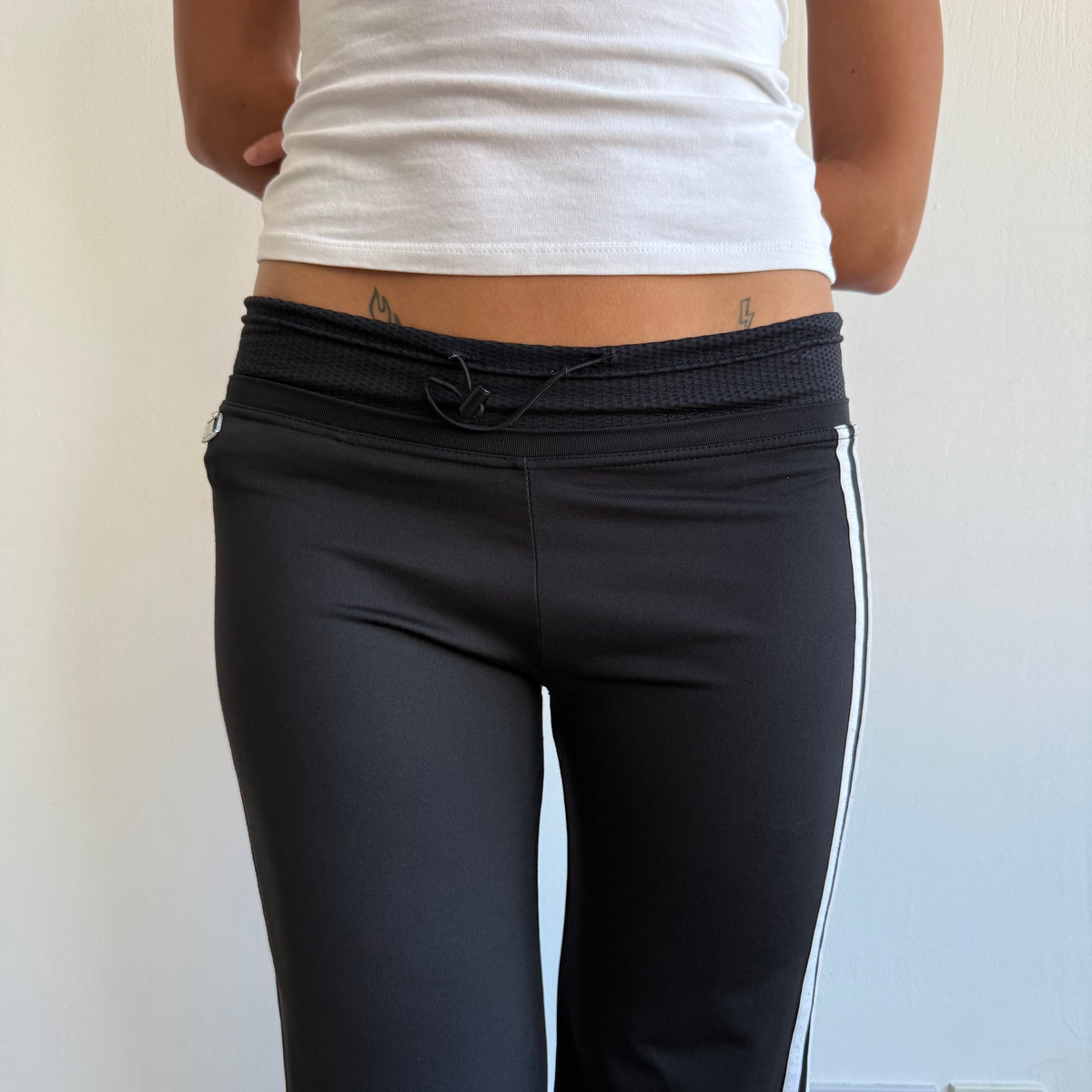 Adidas toggle waist yoga pants - Size S
