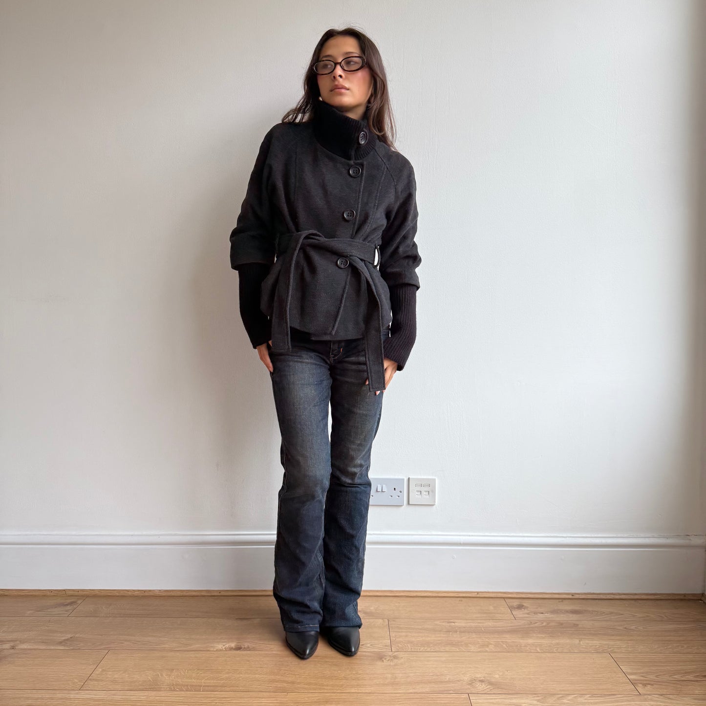 Bi-material jacket - Size S