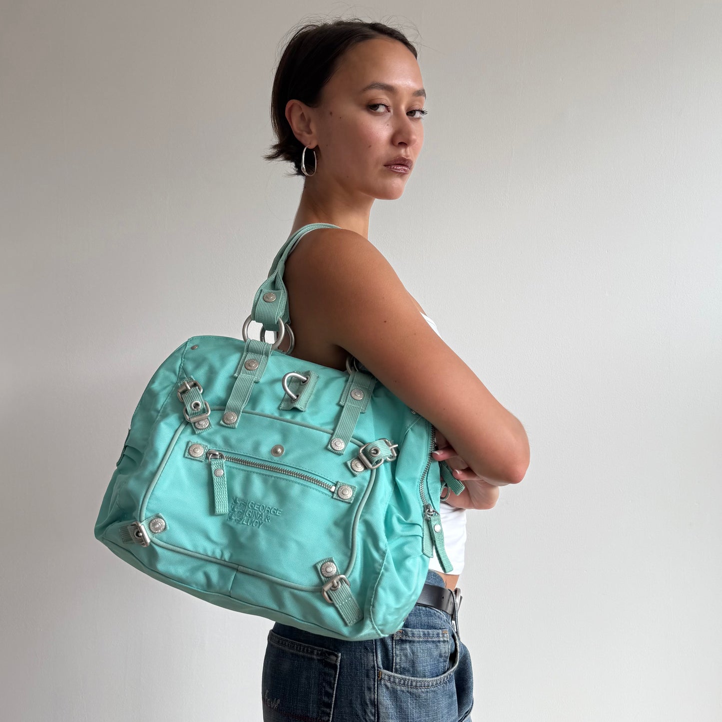 GG&L turquoise bag - One Size