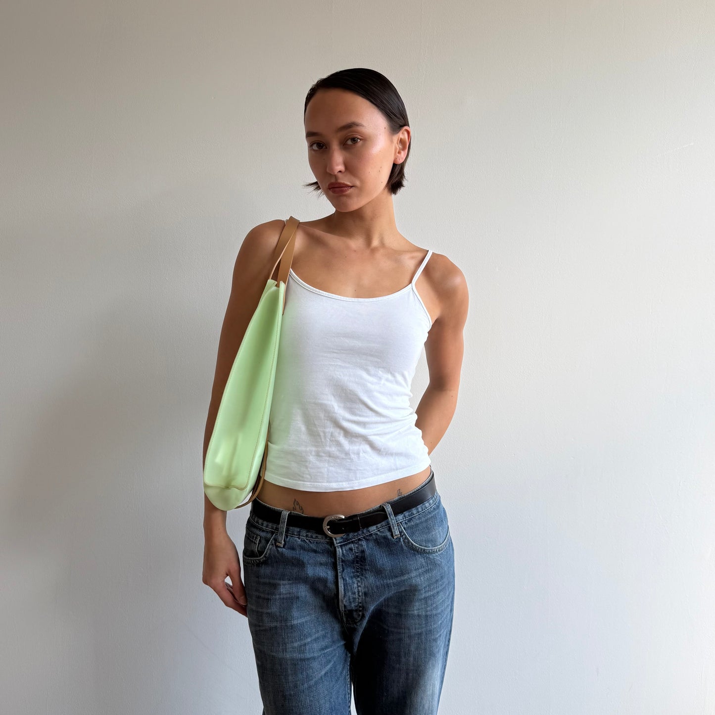 Mint jelly tote bag - One Size