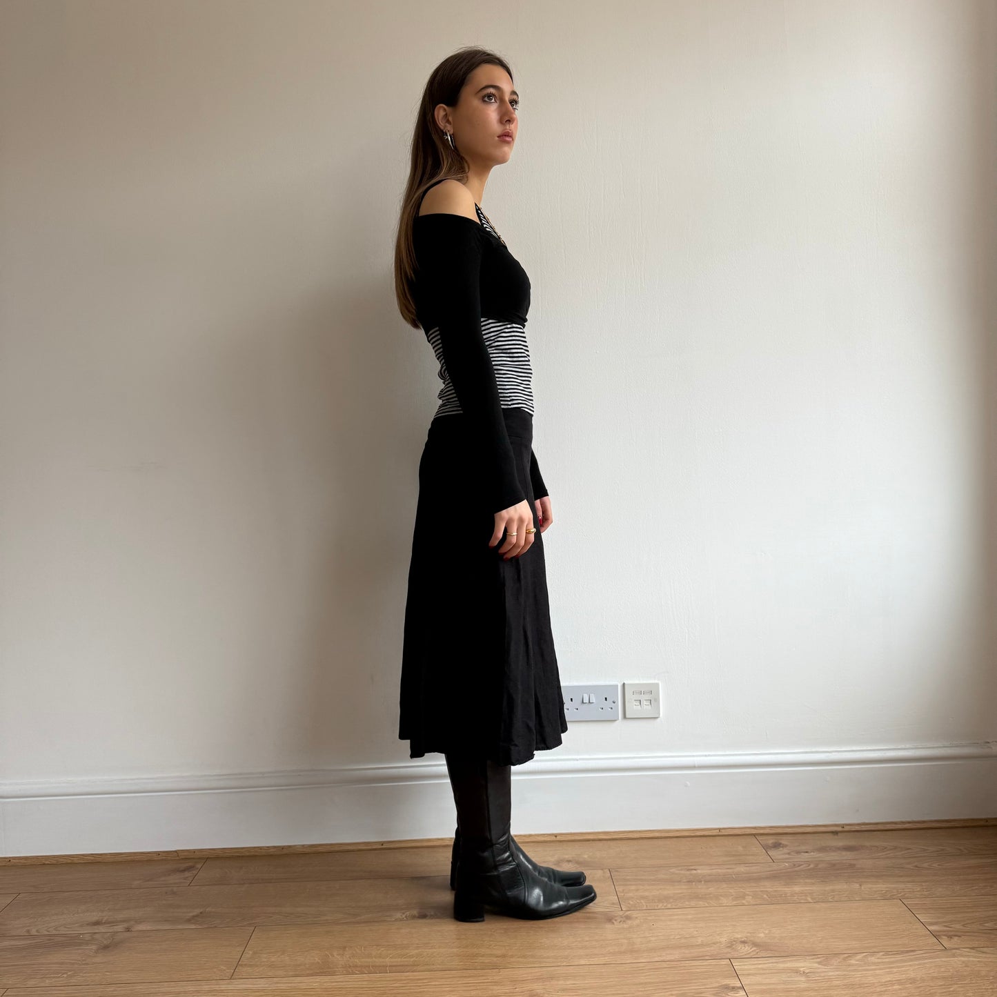 Stripe double layer top - Size S