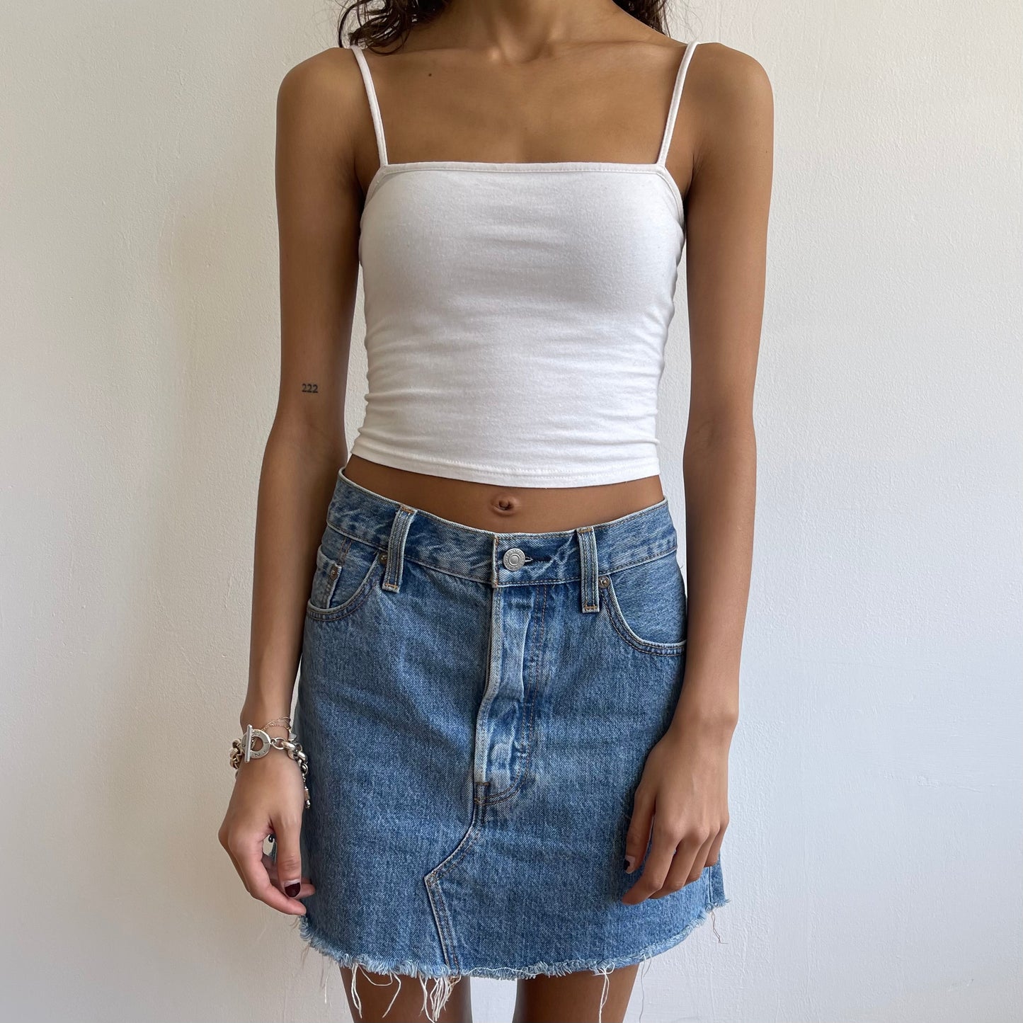 Levis denim mini skirt - Size M