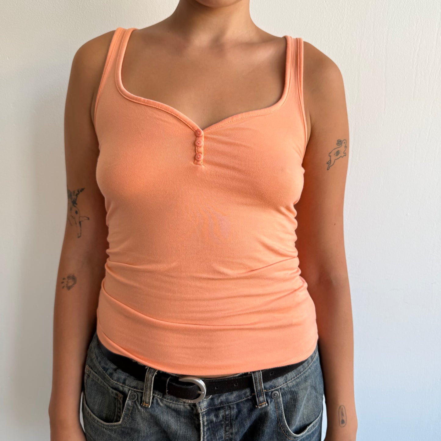Apricot button front cami - Size S