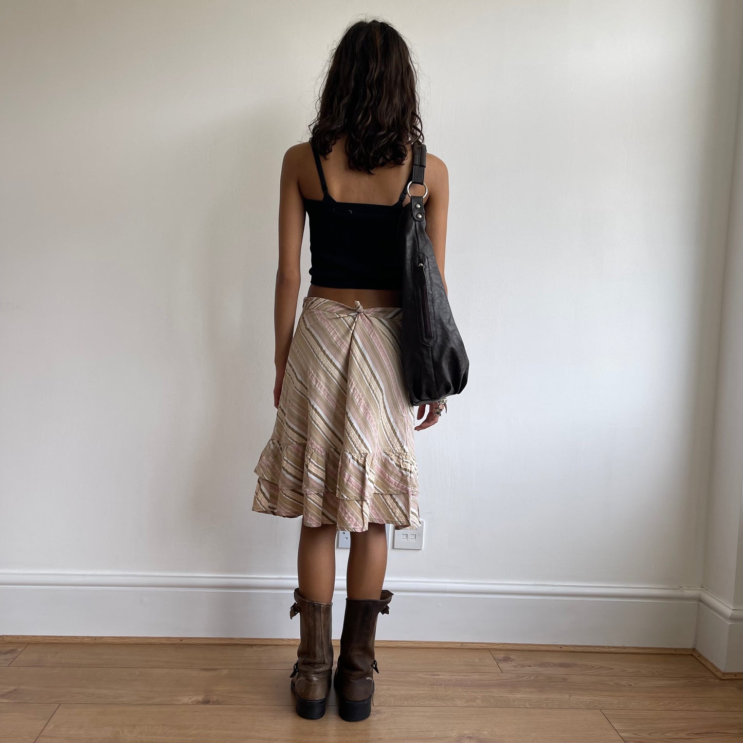 Striped midi skirt - Size s