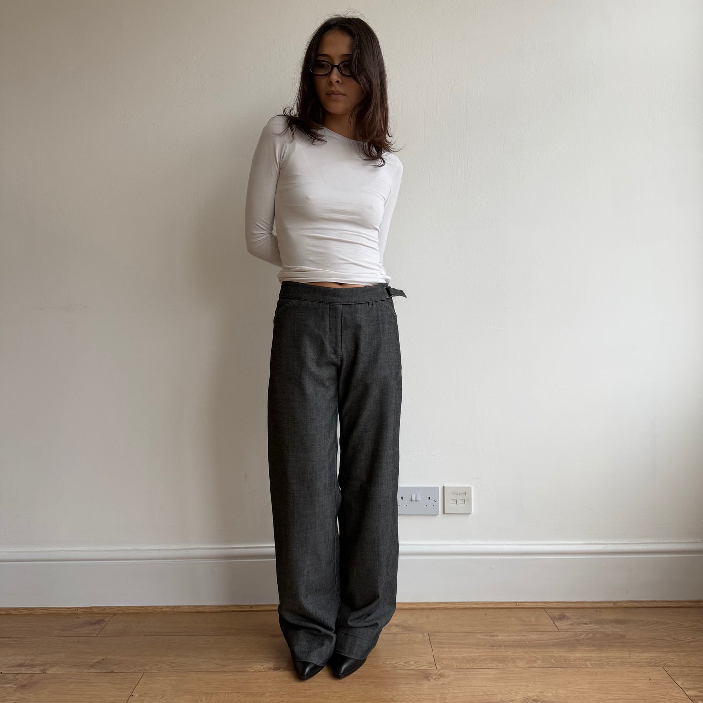 Grey Cop Copine suit trousers - Size XS