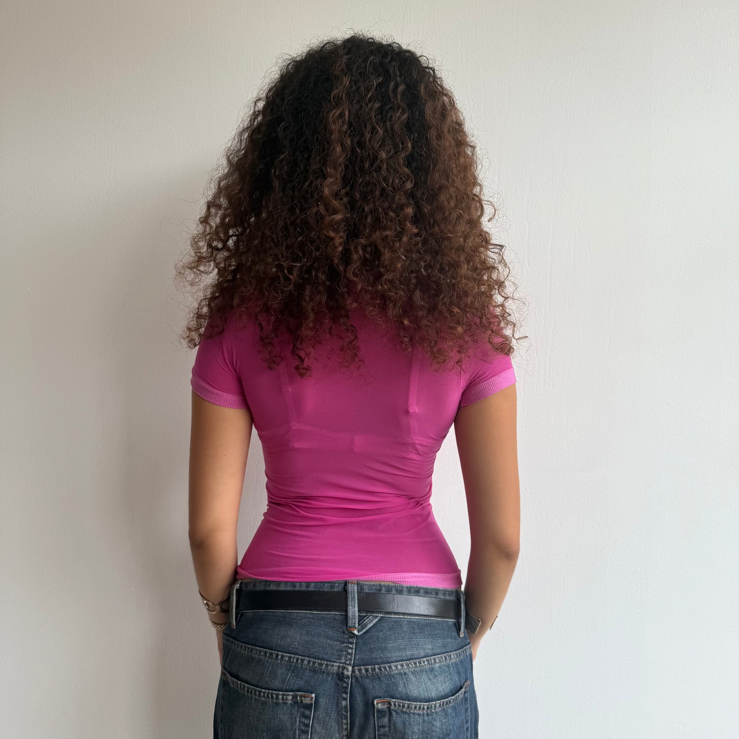 Marithé et Francois Girbaud mesh top - Size S