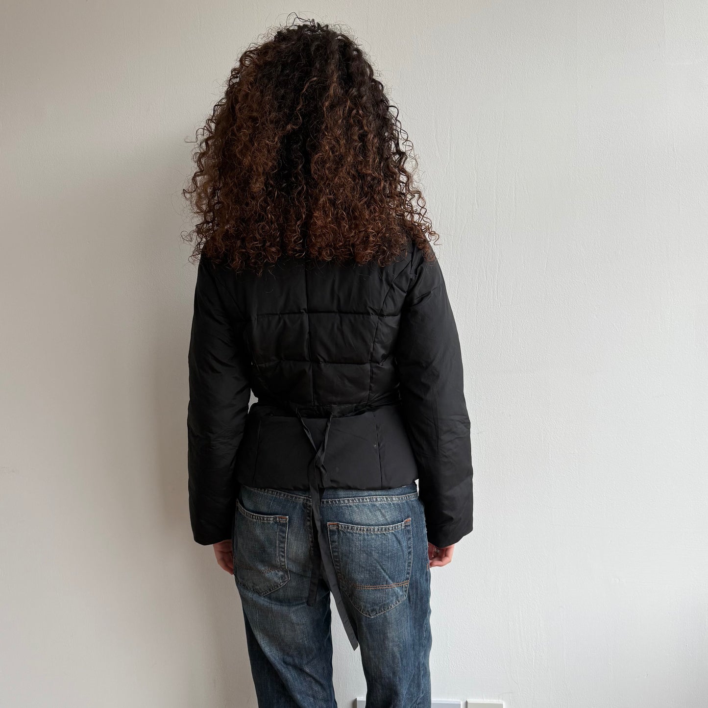 Asymmetric corset puffer - Size S/M